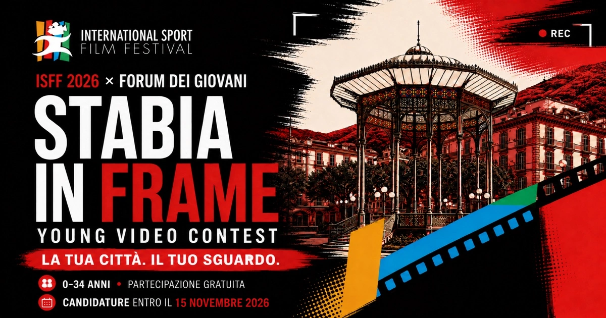 Visual ufficiale di Stabia in Frame con la Cassa Armonica di Castellammare di Stabia